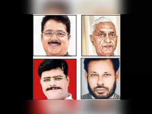Clockwise from top: Rakesh Pratap, Vinod Chaturvedi, Manoj Pandey and Abhay Singh