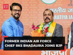 Lok Sabha Elections 2024: Former Indian Air Force chief RKS Bhadauria joins BJP