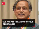 Shashi Tharoor on Kerala Govt moves SC against President withholding assent for 4 Bills