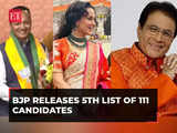 LS elections: BJP releases 5th List of 111 candidates, Arun Govil, Kangana Ranaut, Naveen Jindal among nominees