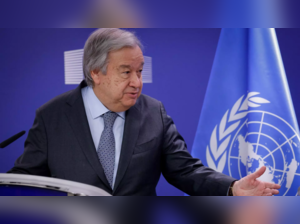 UN Secretary-General Antonio Guterres AFP