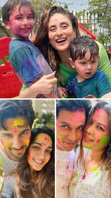 Big B, Alia-Ranbir, Kareena-Saif: Check out how Bollywood celebrated Holi