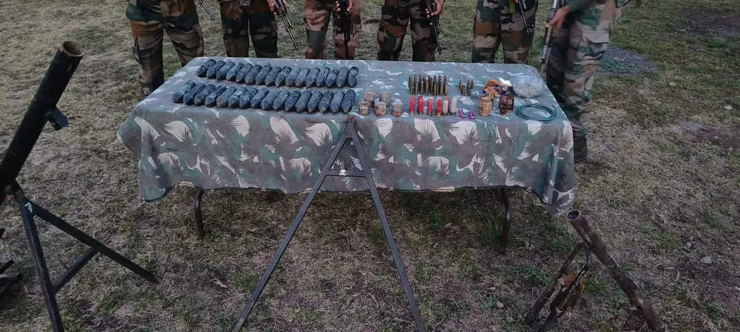 Army recovers arms and ammunition in Manipur