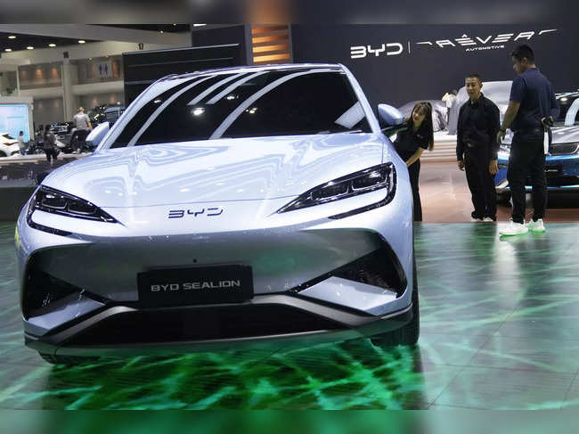 Chinese EV makers challenging market leaders at auto show in Bangkok