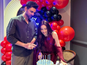 How Shoaib Malik made Sana Javed's birthday bash special? A look at their heartwarming celebration:Image