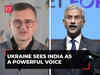 Ukraine sees India as powerful voice; Jaishankar highlights Indian efforts to resolve the conflict