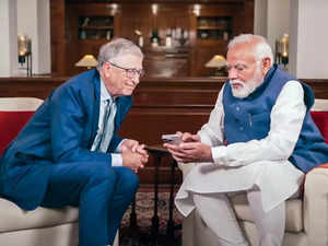 Modi-Bill Gates meeting: Idea of a green gross domestic product discussed:Image