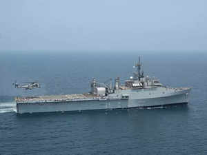 'Exercise Tiger Triumph': India, US Navy warships undertake operations in Kakinada