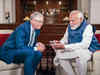 Modi-Gates discuss digital revolution, AI and their use in welfare of commoners