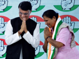 Karnataka BJP leader Tejaswini Gowda joins Congress ahead of LS polls