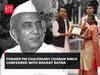 Former PM of India Chaudhary Charan Singh conferred with Bharat Ratna Award, posthumously