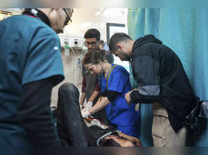 Doctors visiting a Gaza hospital are stunned by the war's toll on Palestinian children