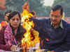 Arvind Kejriwal announces six guarantees; wife Sunita reads his message at the 'Maha rally'