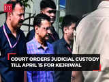 Liquor policy scam: Court orders judicial custody till April 15 for Delhi CM Arvind Kejriwal