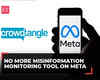 Meta to shut down misinformation monitoring tool CrowdTangle ahead of major US elections