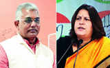 EC warns BJP's Dilip Ghosh, Congress' Supriya Shrinate