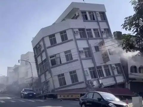 Buildings damaged