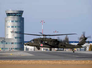 Blackhawk helicopters