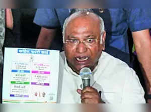 Kharge Launches Cong Outreach on Guarantees