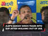 'When BJP speaks about corruption it seems like Osama Bin Laden is speaking…': AAP's Sanjay Singh