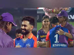 Following the KKR vs. DC game, Shah Rukh Khan's endearing gesture for Rishabh Pant went viral
