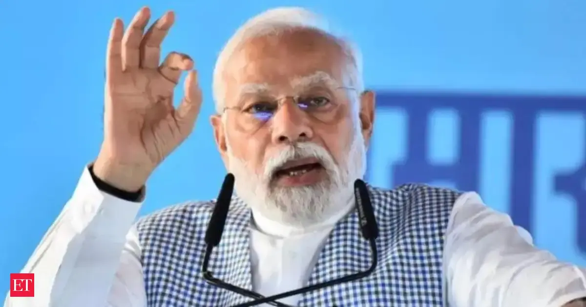 modi third term: Narendra Modi sets ambitious economic goals for ...