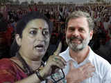 "Delhi mein hugging, Kerala mein begging, Karnataka mein thugging": Smriti Irani takes jibe at Congress