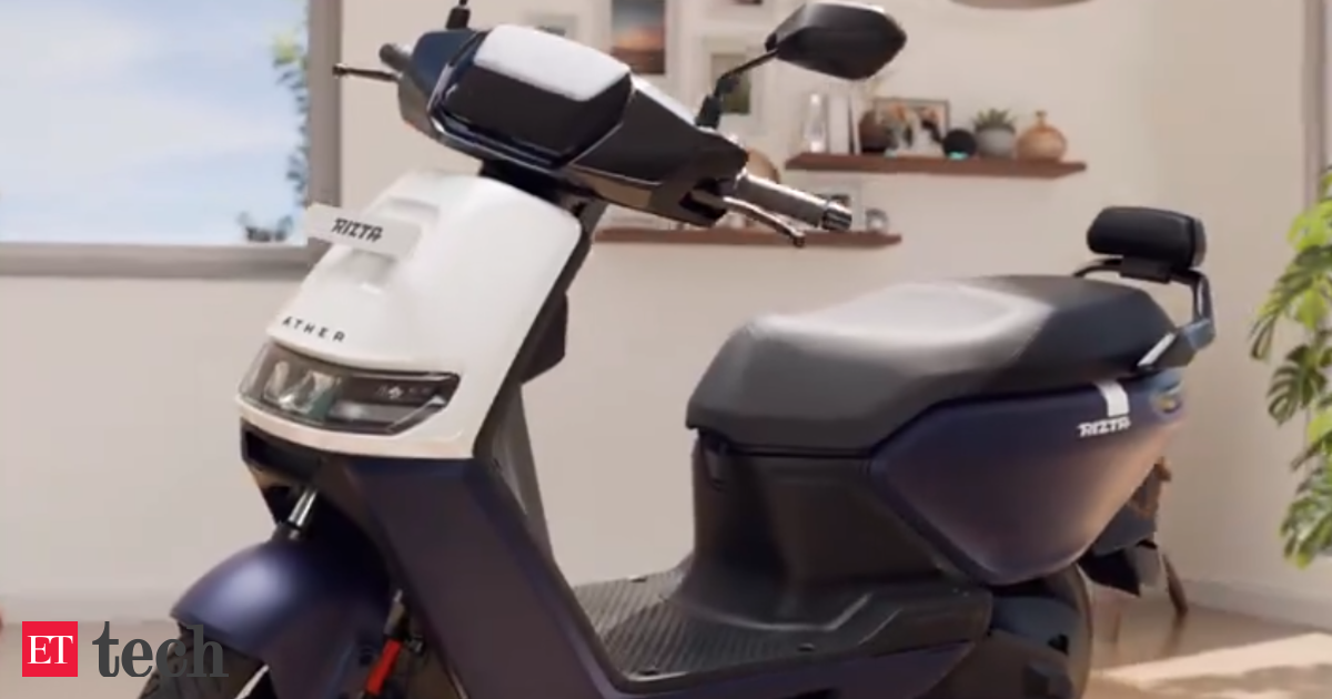 Ather Energy launches family scooter Rizta