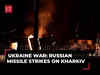 Ukraine war: Russian missile strikes on Kharkiv kill 6 and wound 11