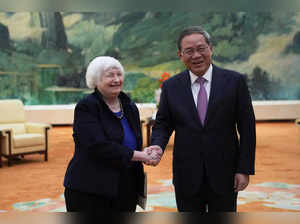 U.S. Treasury Secretary Janet Yellen meets Chinese Premier Li Qiang in Beijing