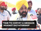 Punjab CM Mann on AAP leaders’ day-long fast: Time to convey a message against dictatorship