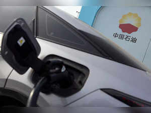 PetroChina EV charging station in Beijing