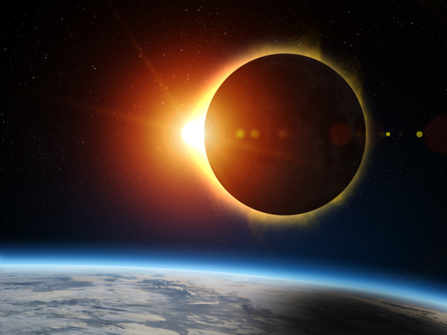 Total Solar Eclipse (Representative Image)