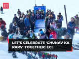 ECI tweets a video as part of its SVEEP activities in J-K: 'Let's celebrate 'Chunav Ka Parv' together...'