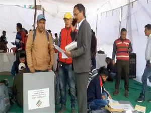 Polling parties dispatched to implement 'vote-from-home' facility in Uttarakhand's Chamoli for Lok Sabha polls