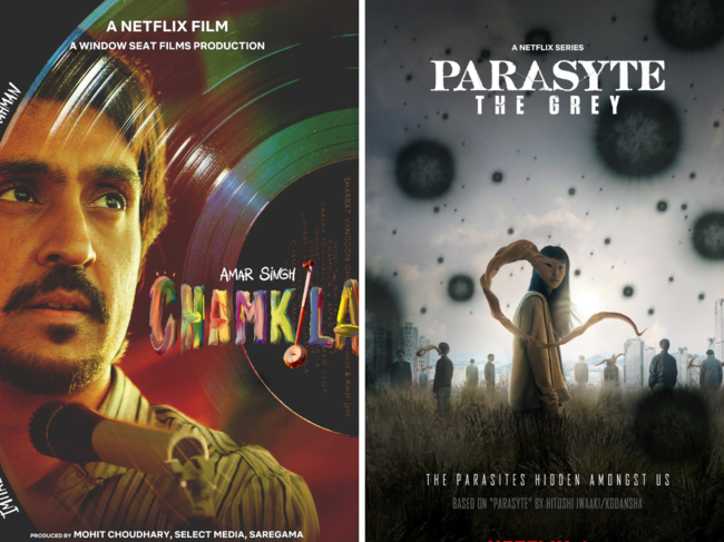 'Amar Singh Chamkila' and 'Parasyte: The Grey'