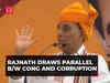 'Hum Bane, Tum Bane Ek Dooje Ke Liye…': Rajnath draws parallel between Cong and corruption in Jaipur