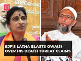 'Kisko Kisse Darr Hai…': BJP’s Madhavi Latha blasts Owaisi over his death threat claims