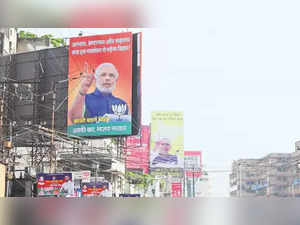 Over 11,600 political hoardings, posters removed within 72 hours in Noida