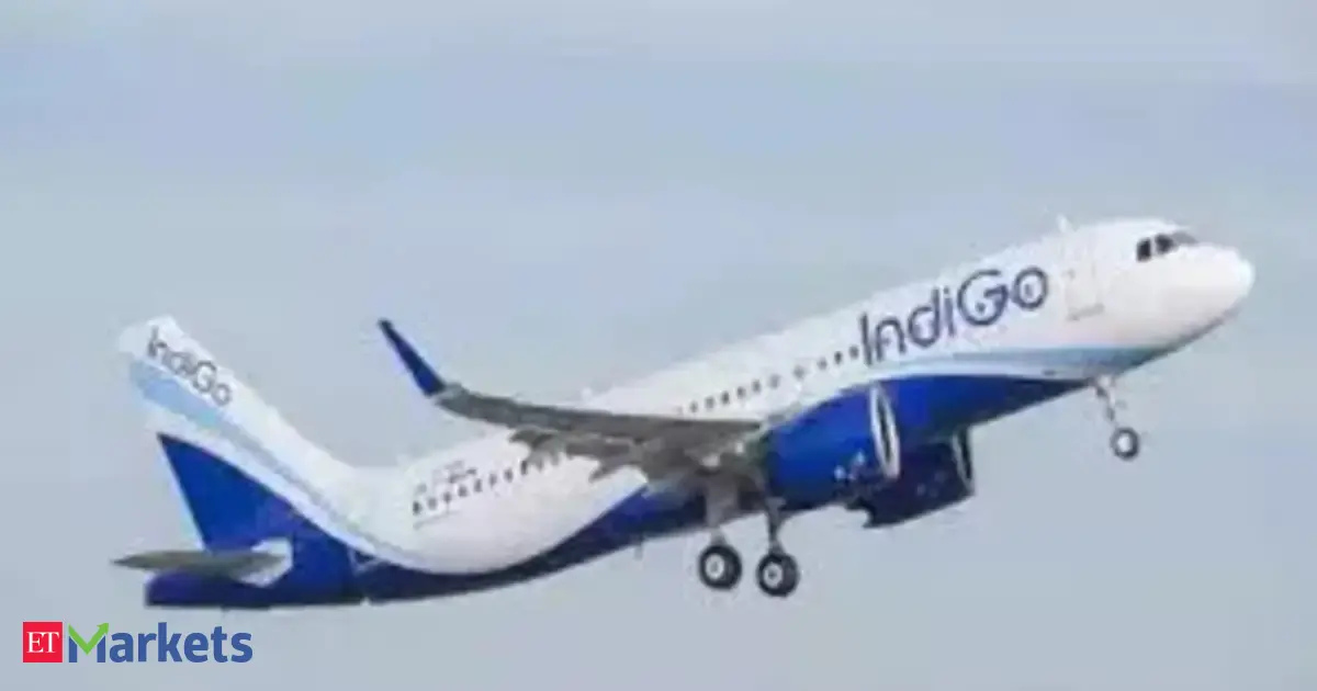 indigo share price: IndiGo shares rise 5%, hit record high. Here's why - Vimarsana News