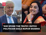Dutch Politician Geert Wilders on Nupur Sharma, says 'She spoke the truth'