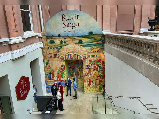 **EDS: WITh STORY** London: An exhibition entitled 'Ranjit Singh: Sikh, Warrior,...