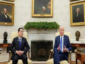 Joe Biden hosts Japan's PM at White House, in strong message to China over policies in Indo-Pacific
