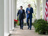 Joe Biden and Fumio Kishida agree to tighten military and economic ties to counter China