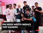 PM Modi meets Indian gamers, chats with Mortal, 8bit Thug, Payal Gaming; tries his hand at games