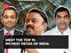 Lok Sabha Polls 2024: Meet the top 10 richest netas of India