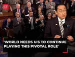 Japanese PM Kishida tells US Congress America's role 'Don't doubt yourself, the world needs you'