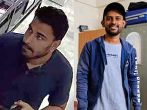 New Delhi, Apr 12 (ANI): A combination of pictures shows the two key absconders,...