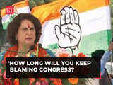 Priyanka Gandhi attacks BJP at Ramnagar rally: 'How long will you keep blaming Congress?