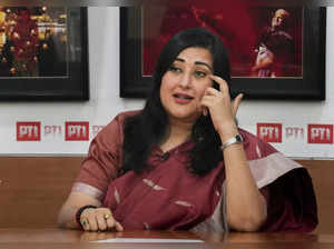 New Delhi: BJP candidate from New Delhi Lok Sabha constituency Bansuri Swaraj sp...